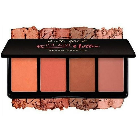 LA Girl Fanatic Blush Palette - Island Hottie