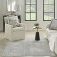thumbnail image 3 of Nourison Glam Abstract Silver Grey 7'10" x 9'10" Area Rug (8x10), 3 of 10