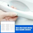 thumbnail image 3 of BAMILL 8x Car Door Bowl Anti-scratch Sticker Clear Door Handle Sticker Protection Film, 3 of 8