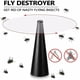 thumbnail image 4 of Repelente de cuchillas - Ventilador repelente de moscas indoloro de 9 * 9 * 25 cm - Previene insectos voladores - Comedor al aire libre Jardín Camping 2 piezas Negro, 4 of 5