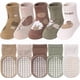 thumbnail image 1 of 5 Pairs Toddler Non Slip Socks With Grips Baby Socks For Kids Girls Boys 1-3t, 1 of 3