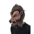 thumbnail image 2 of Gnarly, Wolf Werewolf or Dog Latex Face Mask with Moving Mouth, 2 of 4