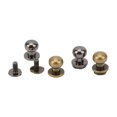 thumbnail image 1 of 200 juegos de remaches de monje Bling Bling de 9x8mm Cobre ligero plata negro bronce, 1 of 12