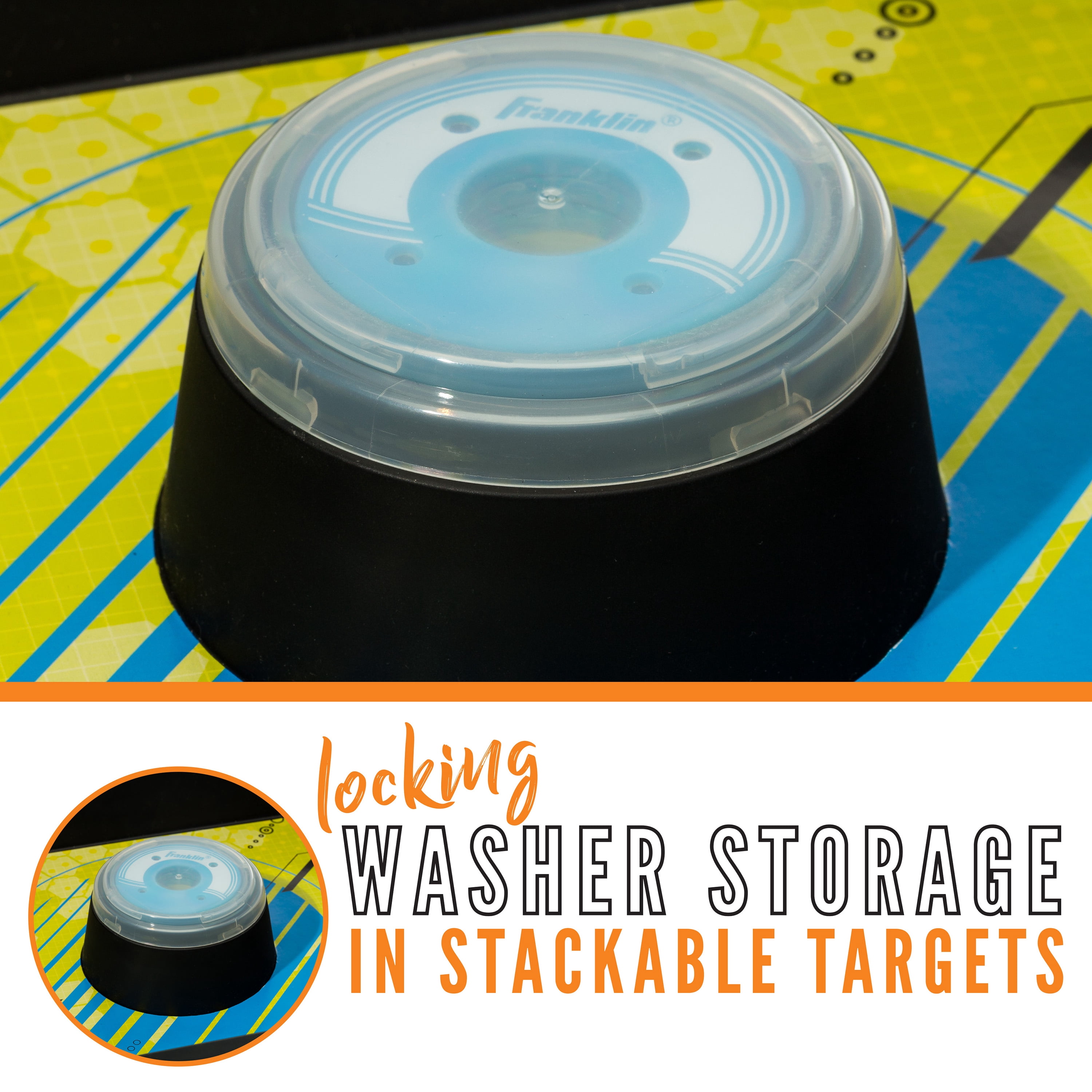 Franklin Sports Stackable Washer Toss - Family Washers