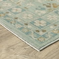 thumbnail image 3 of Oriental Weavers Maeve Area Rug - MAE14 - 9'10" x 12'10" - in Teal/ Blue - Vintage Inspired, Stain Resistant, Family and Pet Friendly , Family, Dining, Living Room Rug, 3 of 3