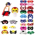 thumbnail image 1 of 1 pieza de máscaras de superhéroe de Halloween, disfraz de fiesta de cumpleaños de Navidad, máscara de cosplay para niños, regalo misterioso, 1 of 5