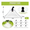 thumbnail image 3 of 10 Pcs Drift Guard with Flat Sprayer Nozzle Spray Shield for Most Sprayer From Drifting, Suitable f, 3 of 5
