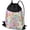 Aloof Unicorn Treat Pattern, variant on , Cute Kawaii Unicorns Pattern Drawstring Backpack Sports Bag Sackpack 17" x 13", Perfect for Gym, Yoga or Practice