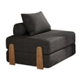 thumbnail image 3 of Sillón Convertible Portátil con Cojín gris oscuro S, 3 of 8