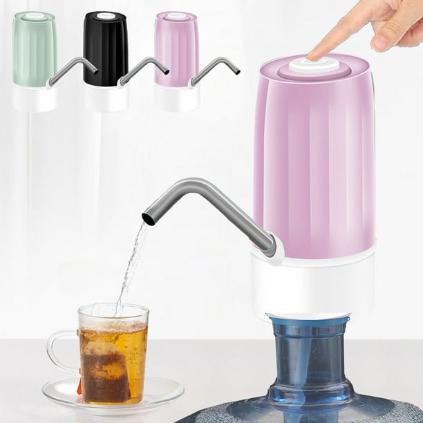 Fiudx Extractor de Agua Plegable, Dispensador Automático Portátil, Diseño a Prueba de Fugas, Carga Usb Práctica, Uso Eficiente En Casa o En La Oficina, Tamaño Compacto, 13 X 7 X 7 Cm