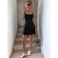 thumbnail image 5 of Women'S Athletic Dress Mini U Neck Sleeveless Fitted Casual Basic Dresses, 5 of 9