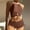 #514-Coffee, variant on Women's High Waisted Bikini Sets Two Piece Swimsuit Tummy Control Bathing Suit V Neck Swimwear 2026 Swim Suit