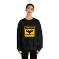 thumbnail image 3 of Danger Not for the Weak Unisex Heavy Blend Crewneck Sweatshirt, 3 of 4