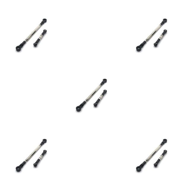 Sidaley 1 Juego de varillas de conexión de coche de aleación de aluminio de enlace de dirección RC piezas de modificación de vehículo Type2 NO2