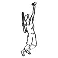 thumbnail image 3 of World Unique TM-0732 Male Tennis Player - 40 x 17 x 0.5 in., 3 of 3
