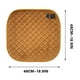 thumbnail image 2 of Cojín calefactado para asiento con carga USB | Almohadilla calentadora calentada de 48x48cm para silla de oficina y asiento de coche | Protección contra el sobrecalentamiento | Confort portátil |, 2 of 8
