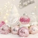 thumbnail image 3 of 25 piezas de decoraciones navideñas, 6 cm, bola colgante para árbol de Navidad, bolas colgantes para árbol de Navidad, bolas colgantes de Navidad, decoración, decoración navideña, 3 of 5