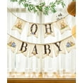 thumbnail image 4 of Classic Winnie Oh Baby Banner for Baby Shower Decorations Pooh First Birthday Supplies Bear Banners, 4 of 6