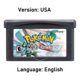 thumbnail image 3 of 32 Bit Video Games Cartridge GBA Game Console Card Dark Violet Gaia Nameless Amalga Magenta PokeDuel Vega for Fans Gift, 3 of 5