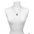 thumbnail image 3 of Delight Jewelry Silvertone Red Tree Frog in Shadow Box Hockey Ring Charm Necklace, 18", 3 of 4