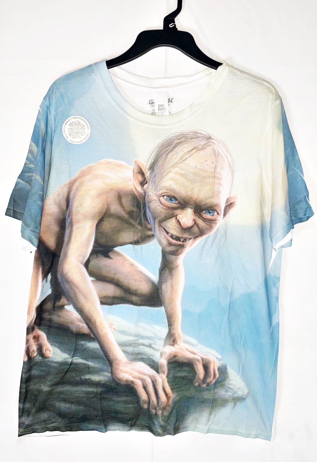 Lord Of The Rings "Gollum Moon" Dye Sublimation T-Shirt Lord Of The Rings "Gollum Moon" Dye Sublimation T-Shirt