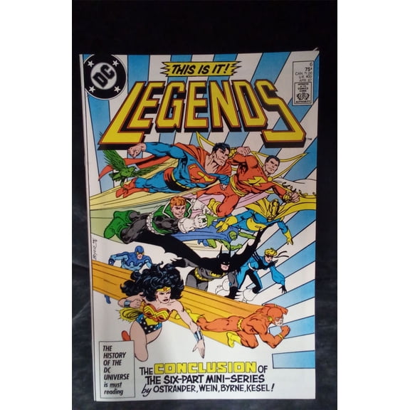 Pre-Owned Legends #6 1987 DC Comics Comic Book