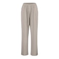 thumbnail image 4 of BOOMNY Girls Baggy Pants Wide Leg Pants for Girl Trendy Solid Color Elastic Waist Lightweight Loose Fit Summer Beach Joggers With Pocket, 4 of 5
