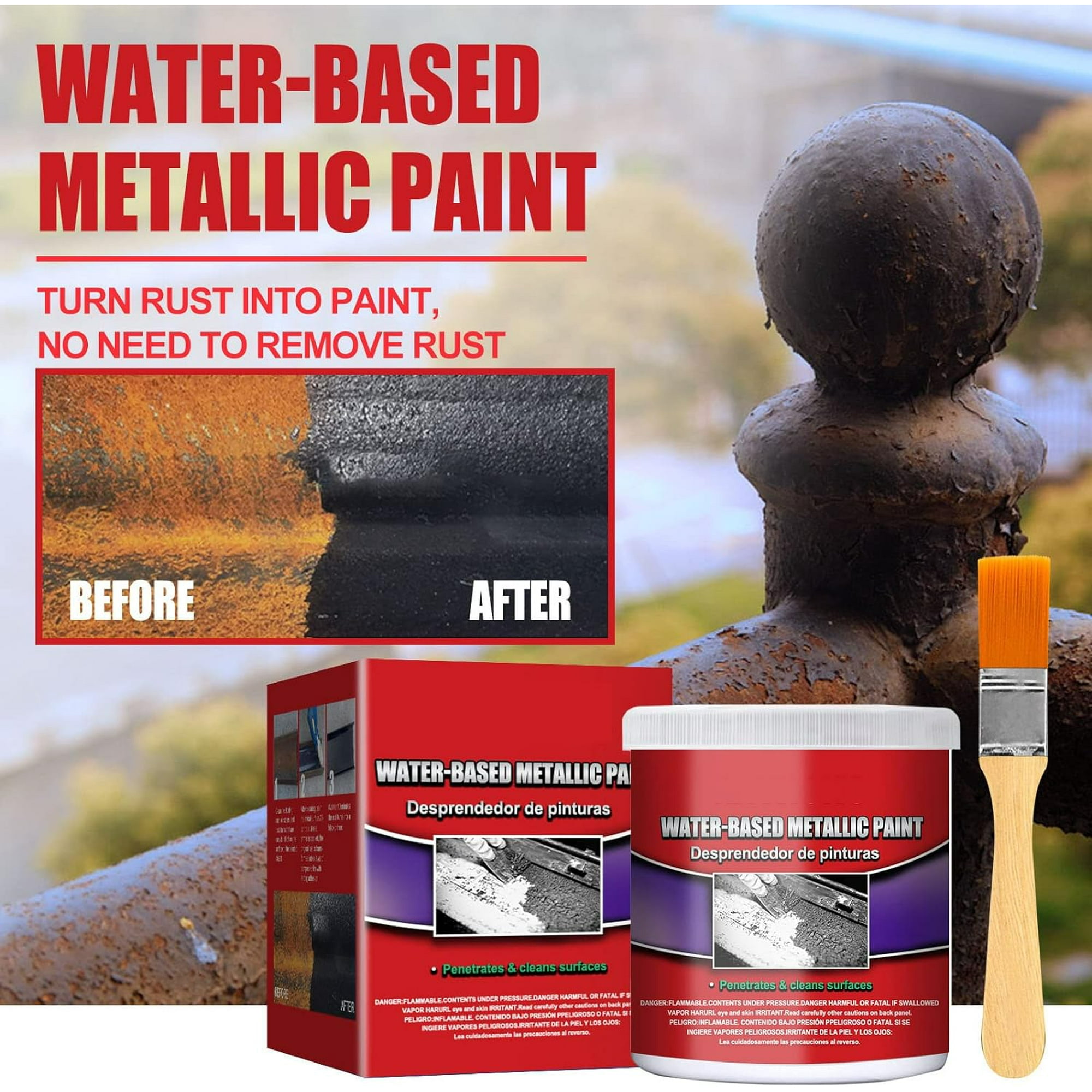 Frame rust converter outlet
