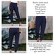 thumbnail image 5 of Pantalones casuales de cintura alta,Pantalones elásticos de cintura alta de color puro para mujer Pantalones casuales Diseño revolucionario, 5 of 6