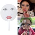 thumbnail image 2 of Creative Abstract Pattern Plastic Hand Fan With Red Lips Print For Concerts Parties And Summer Cooling Party Photo Props, 2 of 4