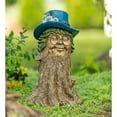 thumbnail image 2 of Wind & Weather Resin Indoor/Outdoor Tree Lady with Hat Garden Sculpture, 2 of 7