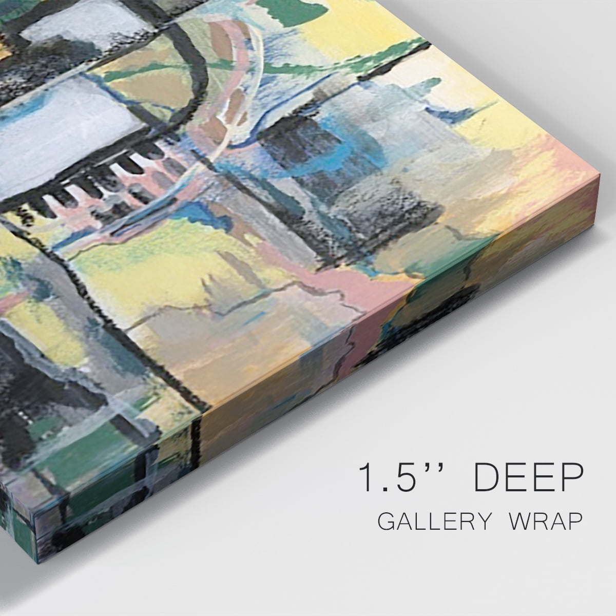 Memory Screen II Premium Gallery Wrapped Canvas - Ready to Hang