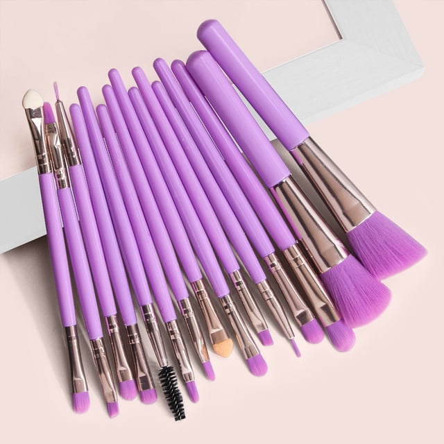 A Set Makeup Cosmetic Face Foundation Power Eyeshadow Make Up Brush, Make Up Brush
