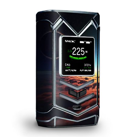 Centurion Eclipse Covers Skin Decal Vinyl Wrap for Smok Veneno 225W TC Vape skins stickers cover/ moon planet eclipse clouds ()