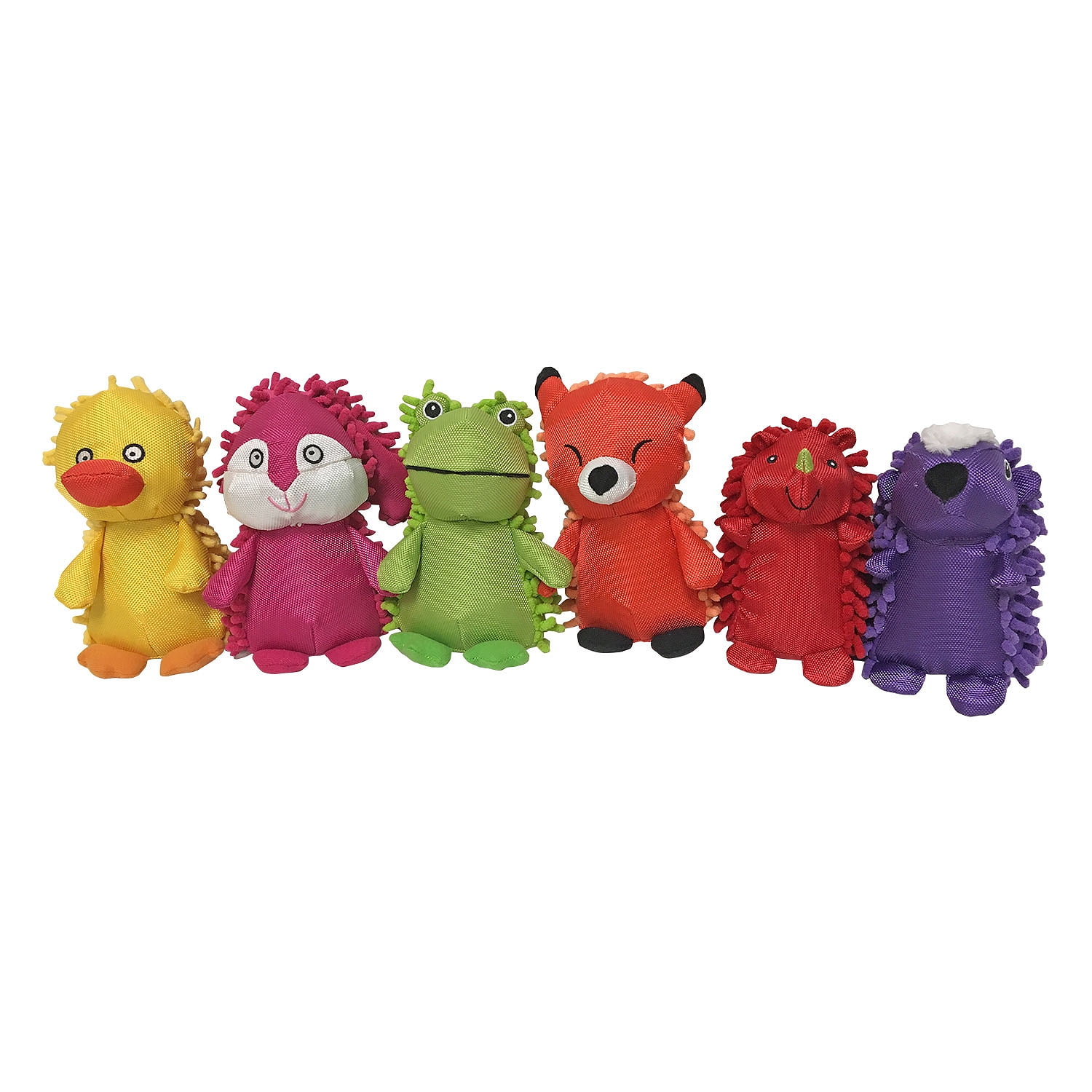 Hyper Pet Plush Dog Toy Play Pack, For Small Dogs, 6 Count