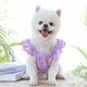 thumbnail image 2 of Zhuge Vestido para cachorro, bonito vestido de princesa para gato, falda para perro para perros pequeños, S, A06, 2 of 4