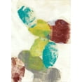 thumbnail image 2 of Goldberger, Jennifer 25x32 White Modern Wood Framed Museum Art Print Titled - Ethereal Orbs I, 2 of 4