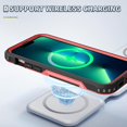 thumbnail image 5 of Estuche de carga inalámbrica para iPhone 14 Pro Max, protección para cámara, protección en las cuatro esquinas y protección para botones., 5 of 5
