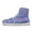 Blue Tribal Stripes, variant on High-top Barefoot Shoes with Tribal Stripes Fox Women Casual Tennis Walking Shoes Wide Toe Box Zero Drop Sneakers