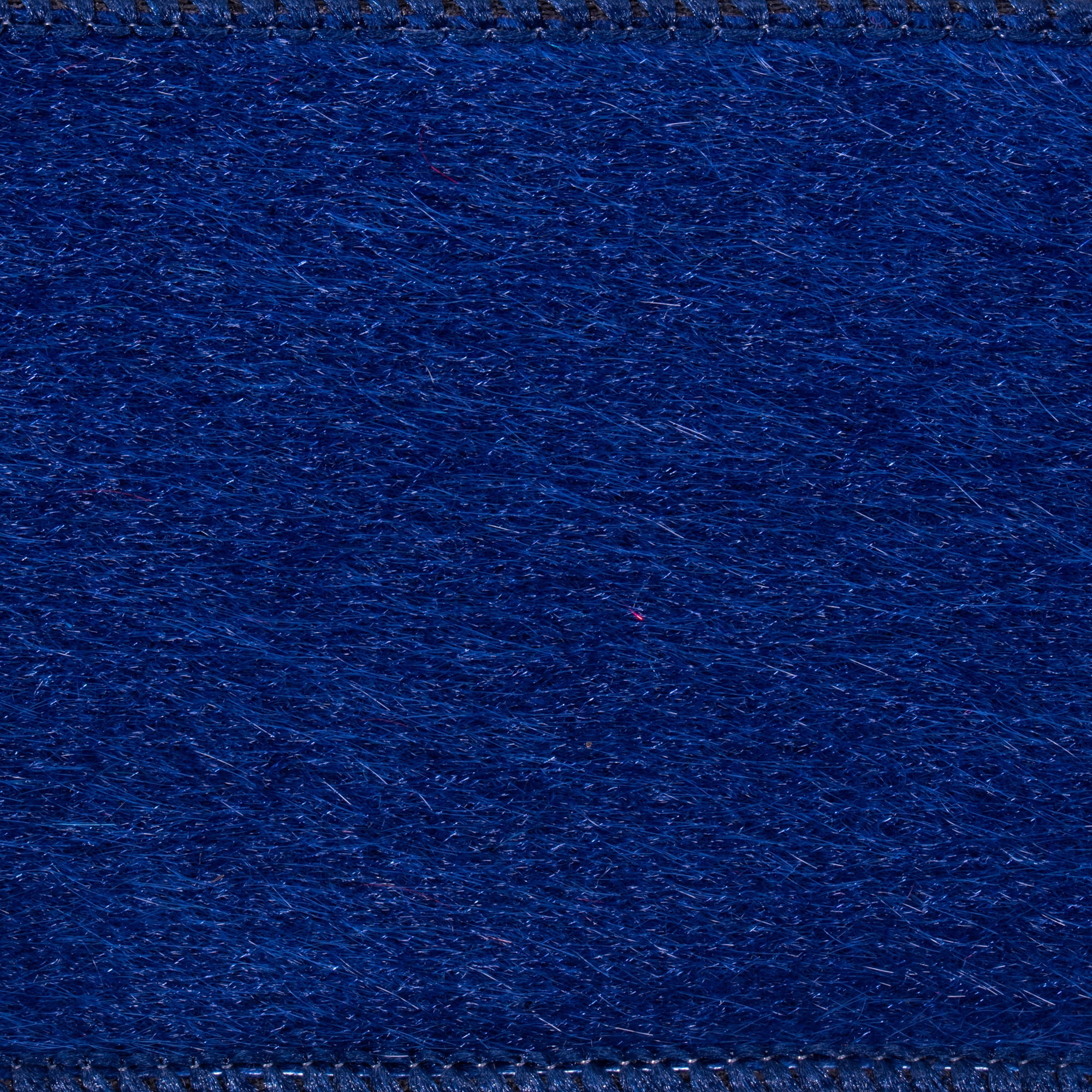 Vickerman 2.5" x 10 yd Midnight Blue Fur Felt Ribbon