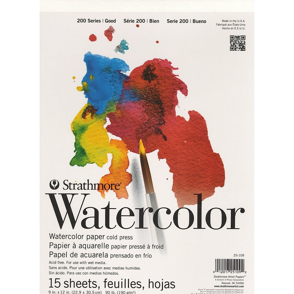 Student Art Watercolor Pads 11 in. x 15 in. (pack of 3)