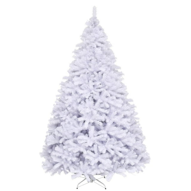 Árbol de Navidad artificial OFFICEJOY blanco 7.5 pies con soporte