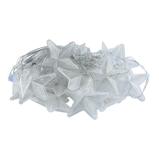 Cortina de luces LED con forma de luna y Estrella guirnalda Kuymtek de luces para festividades Festival Año Nuevo fiesta de Navidad boda dormitorio interior y exterior