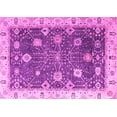 thumbnail image 1 of Ahgly Company Indoor Rectangle Oriental Pink Traditional Area Rugs, 7' x 10', 1 of 4