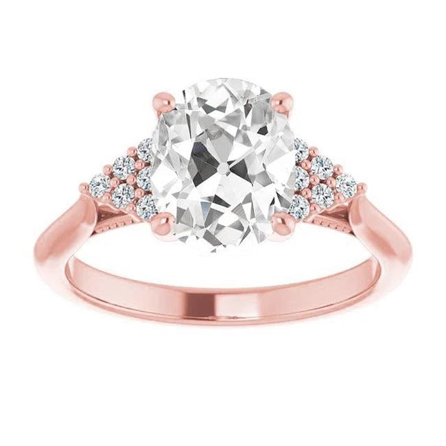 Fashion Jewelry 1.2CT Blue Aquamarine925 Silver Wedding Bridal Ring Size 6-10 
