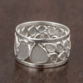 thumbnail image 3 of 1.60 CTW Natural Diamond Polki Eternity Ring 925 Sterling Silver Women Mother's Day Gift Jewelry, 3 of 5