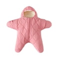 thumbnail image 3 of Girls Down Snowsuit Hooded Toddler Jacket Winter Warm Padded Coat for Baby Girls Cold Days, 3 of 8