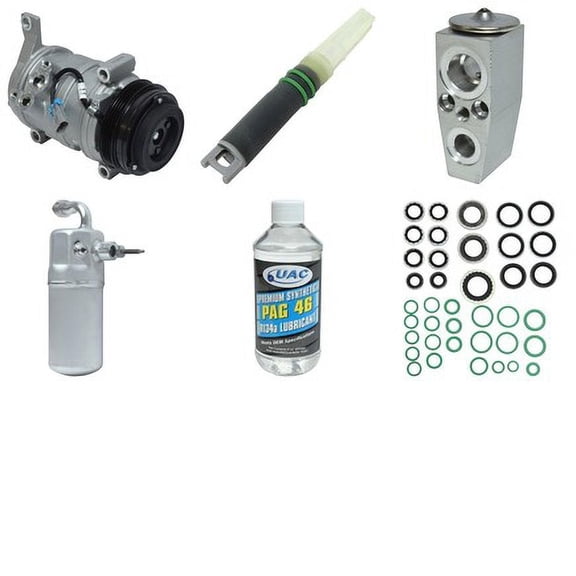 A/C Compressor and Component Kit -- Compressor Replacement Kit Fits select: 2011 CHEVROLET SUBURBAN K1500 LT, 2010-2013 GMC YUKON XL