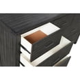 thumbnail image 7 of Pemberly Row Contemporary Solid Wood 7-Drawer Dresser in Gray, 7 of 7
