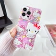 thumbnail image 3 of Funda con correa de muñeca para Motorola Moto, E13, E22, E40, 20, 30, E7, Power Edge, 30, X30, 20 S Pro lite, One Vision, Hello Kitty, 3 of 5